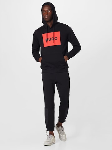 HUGO Red - Sweatshirt 'Duratschi' em preto