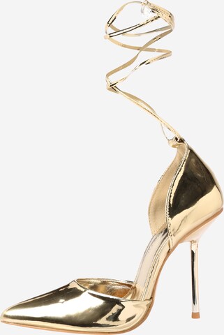 Public Desire Pumps i guld