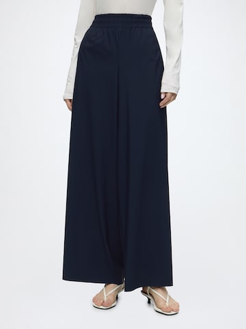 Wide Leg Pantalon 'CEILING' DRYKORN en bleu : devant