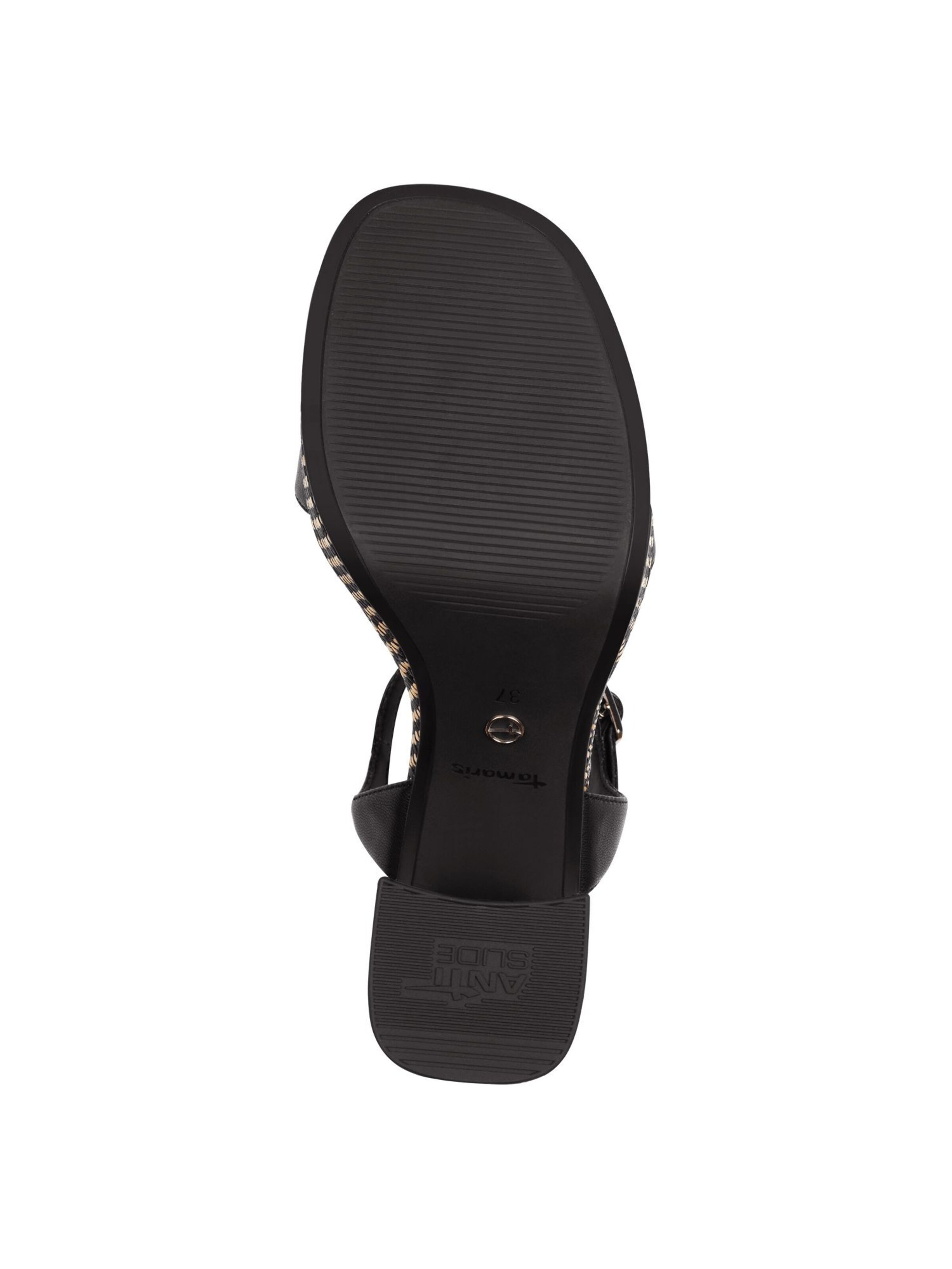 Tamaris Sandaal in Zwart