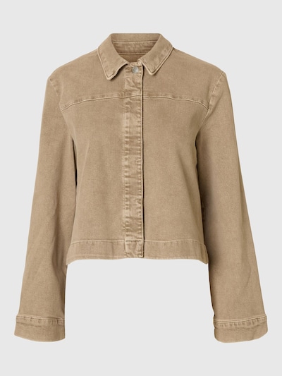 SELECTED Tussenjas in de kleur Beige, Productweergave