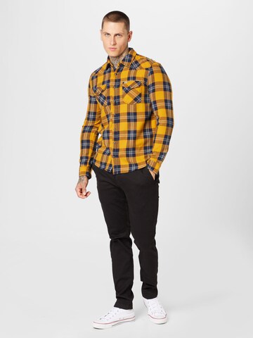 LTB - Regular Fit Camisa 'Rohan' em laranja