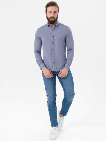 By Diess Collection Regular Fit Regular Fit Shirt in Blau