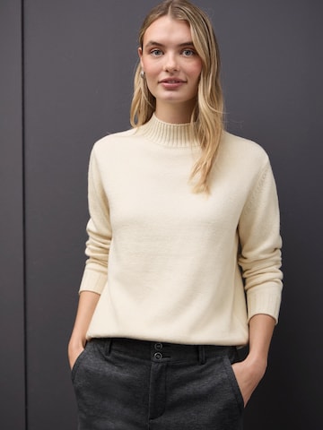 STREET ONE Pullover in Beige: Vorderseite
