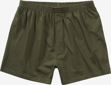 Brandit Boxer shorts in Green: front