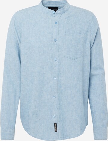 HOLLISTER Regular fit Button Up Shirt in Blue: front