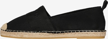 Espadrilles Superdry en noir : devant