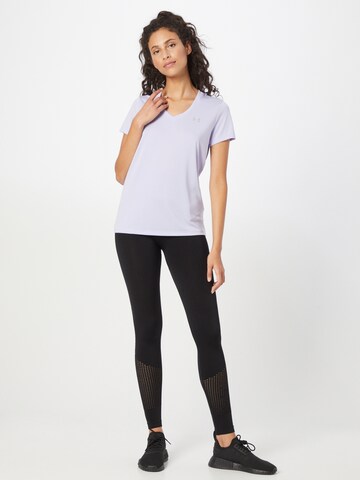 UNDER ARMOUR Funktionsshirt 'Tech' in Lila