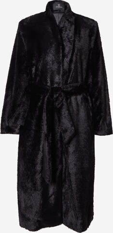 BRUUNS BAZAAR Winter Coat 'Crown Mette' in Black: front