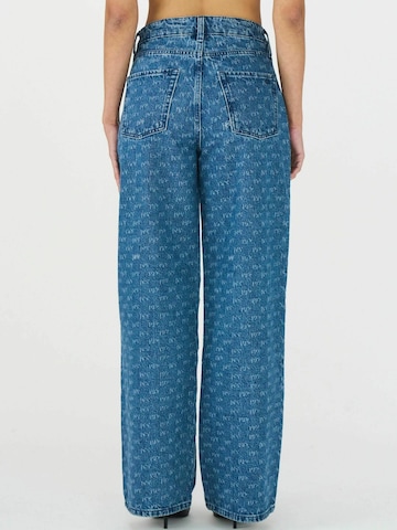 Ivy Copenhagen Wide leg Jeans 'Augusta' in Blauw