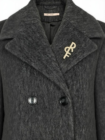 RUE de FEMME - Sobretudo de inverno ' Kanzina ' em cinzento: frente