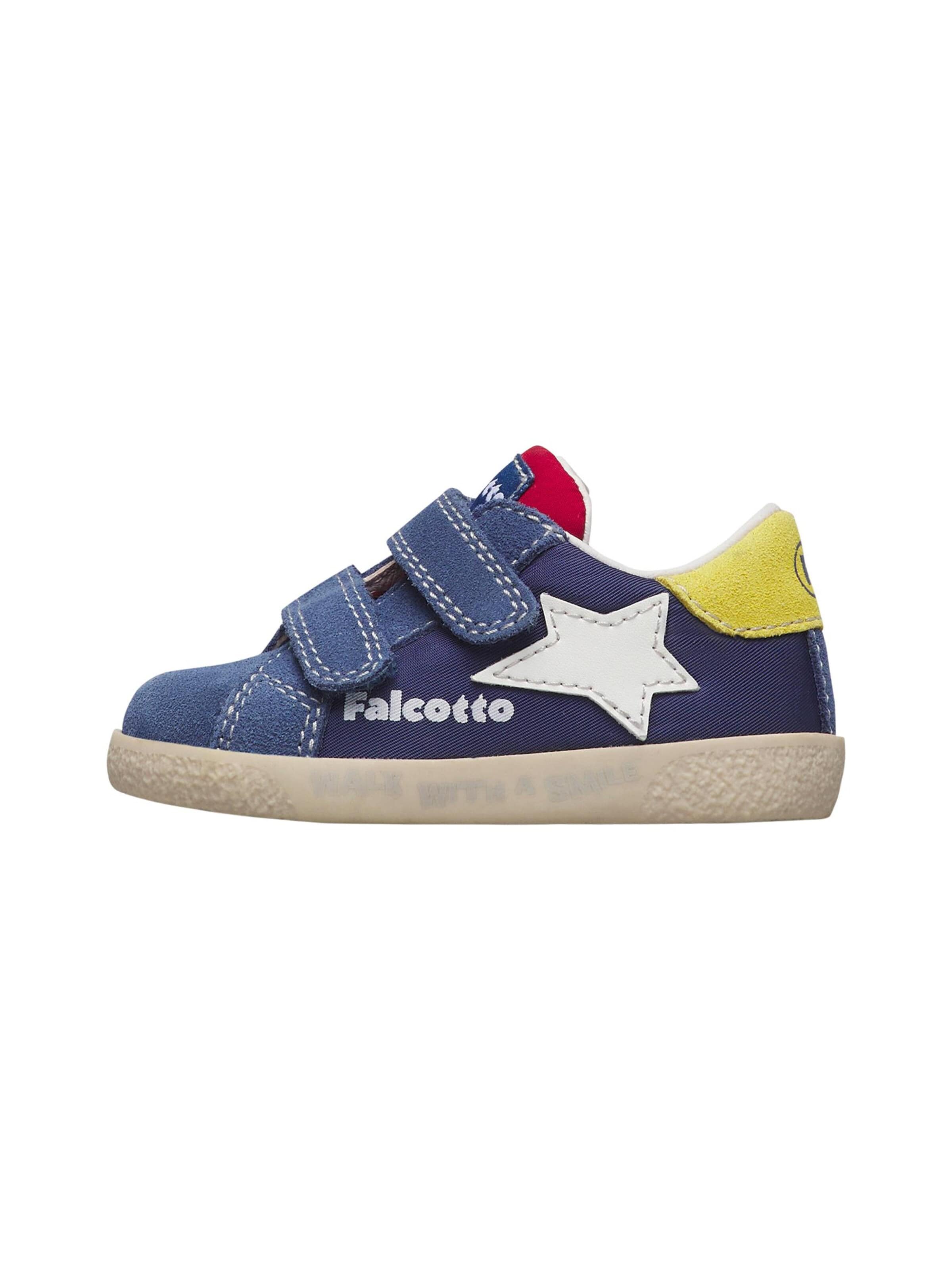 Falcotto Lage schoen 'ALNOITE 2 VL.' in Blauw: voorkant