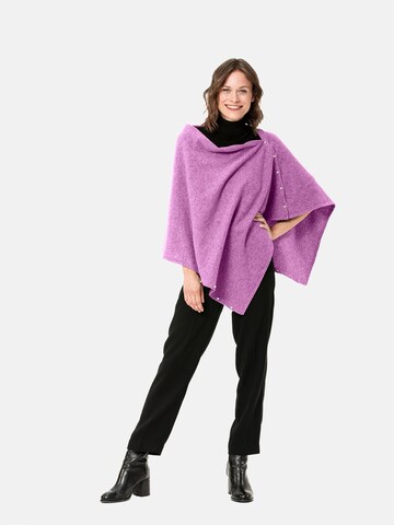 Suri Frey Poncho Schal ' Freyday ' in Pink: predná strana