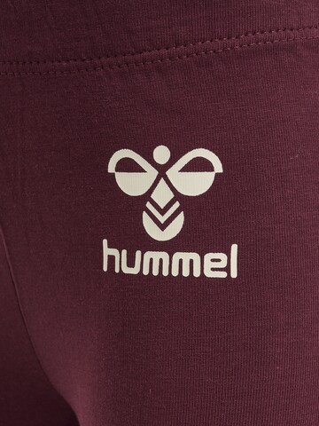 Hummel Skinny Leggings 'Maule' in Rood