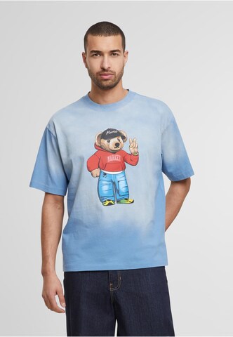 Maglietta 'Fit Check Bear' di MARKET in blu: frontale