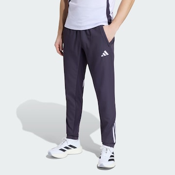 Coupe slim Pantalon de sport 'Manchester United Tiro 25 Competition' ADIDAS PERFORMANCE en bleu