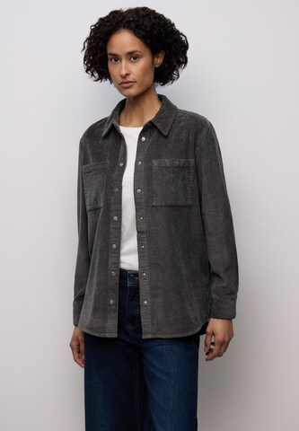 STREET ONE Blouse in Grey: front