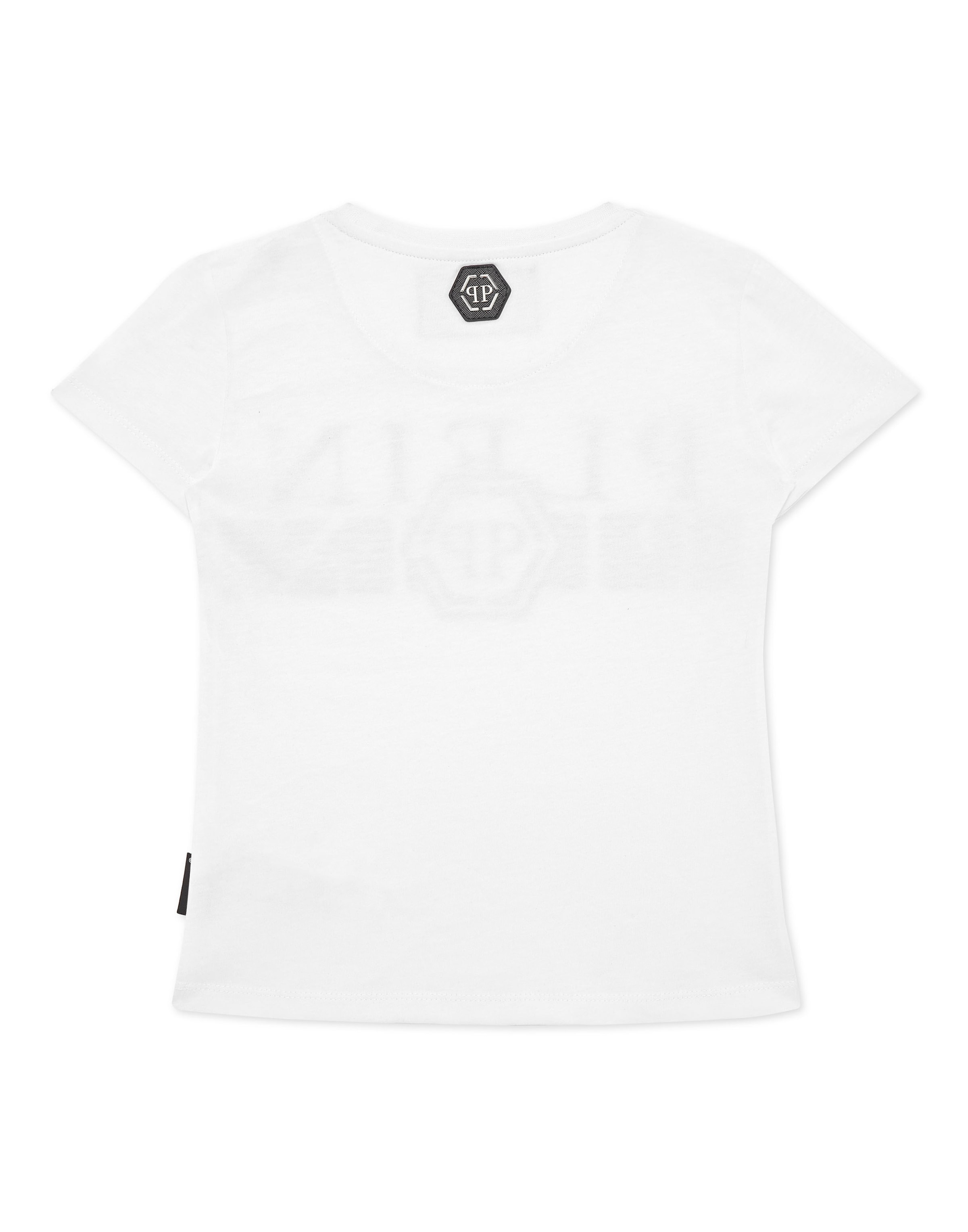 T-Shirt Philipp Plein en blanc
