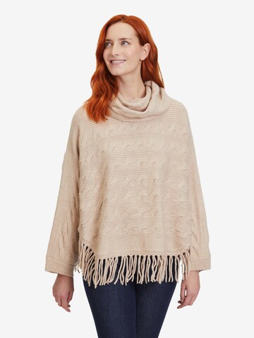 Kimono Betty Barclay en beige : devant