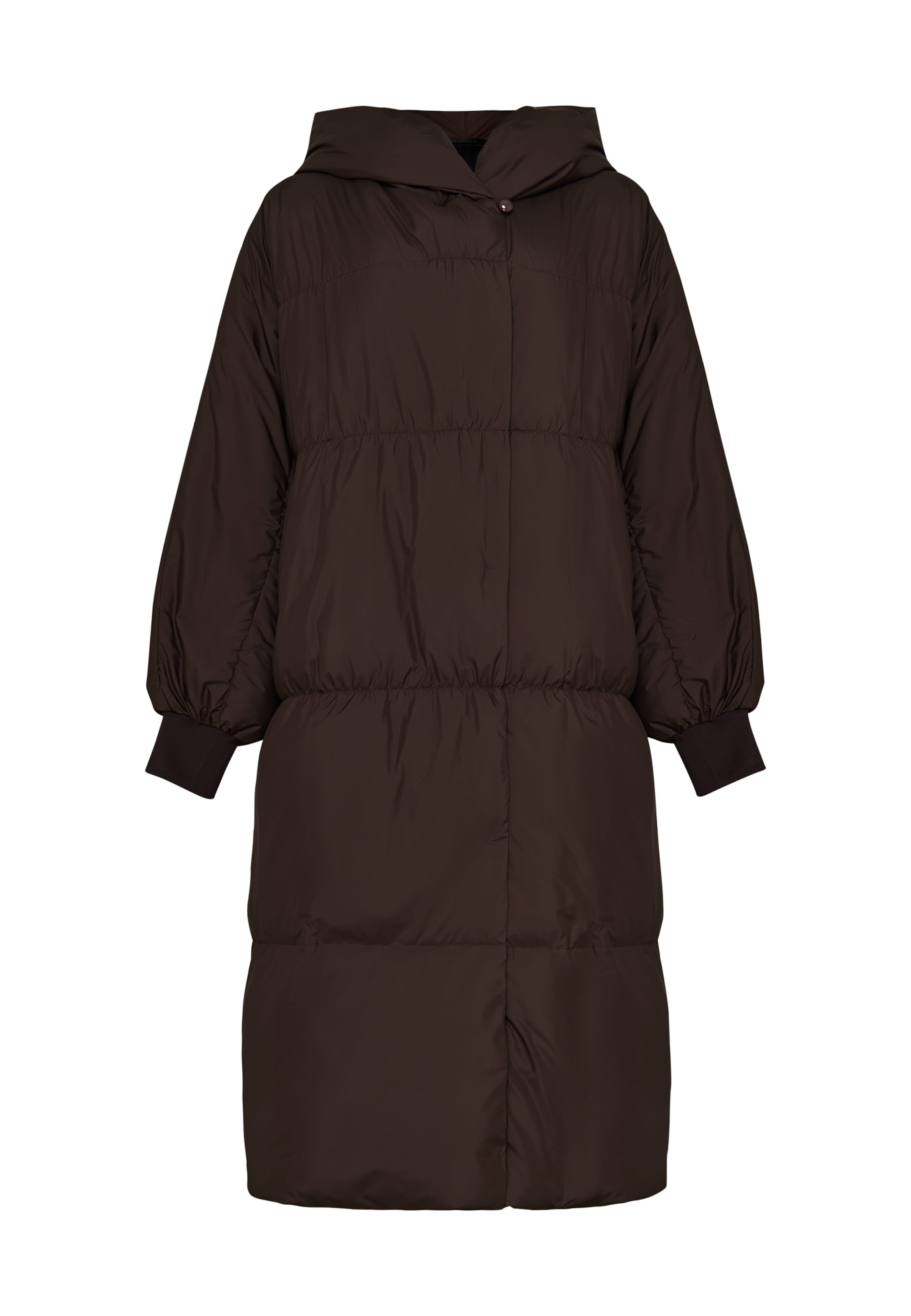 CESARE GASPARI Winter Coat in S in Chocolate, Item view