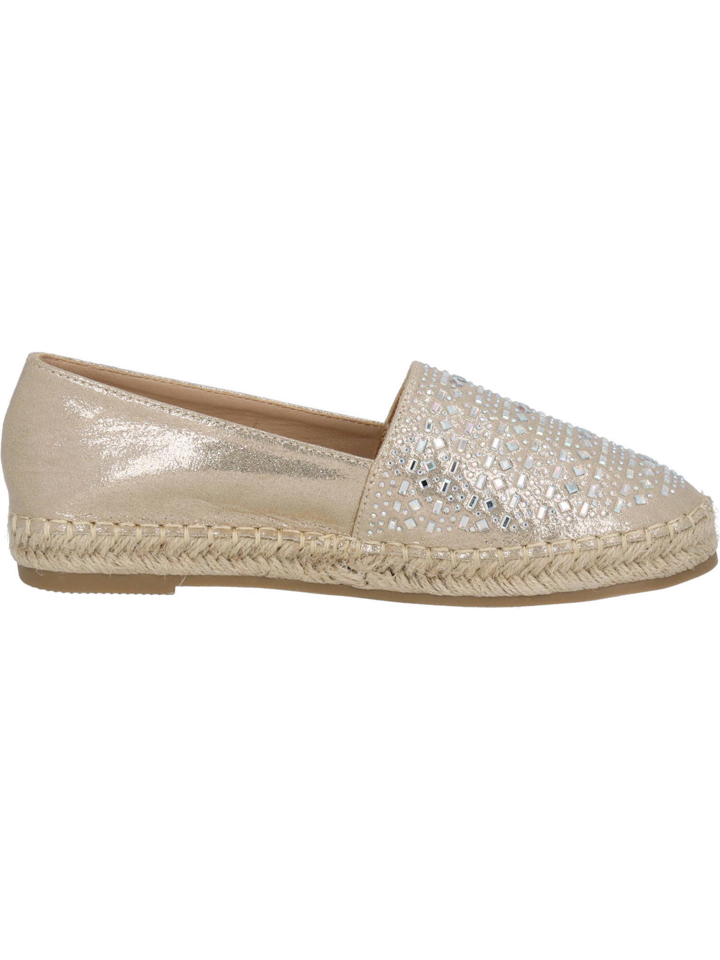 Espadrilles 'Chesu' Palado by Sila Sahin en or