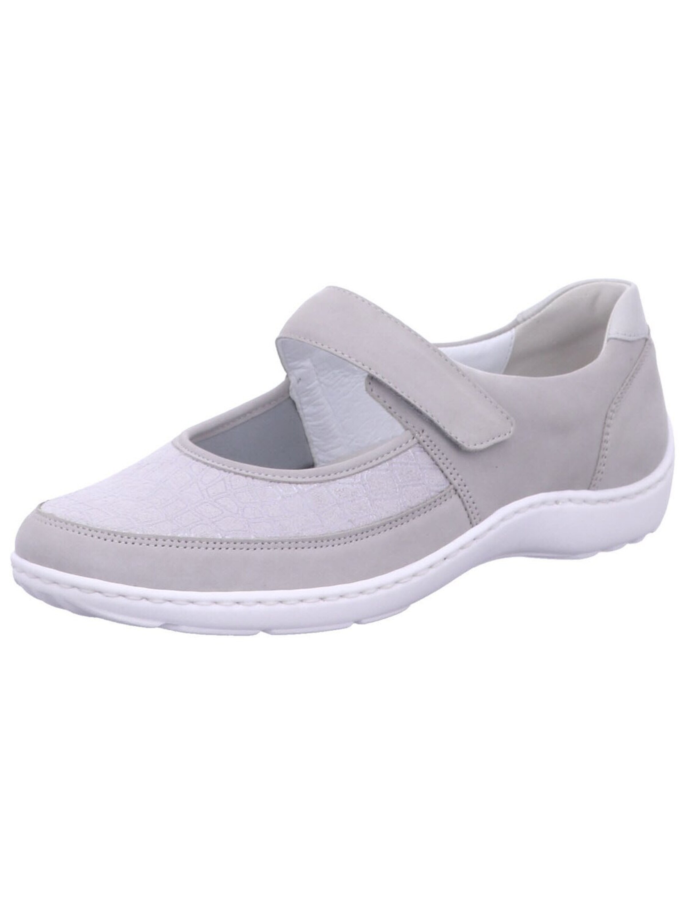 Slipper '496H33-318 070' di WALDLÄUFER in grigio: frontale