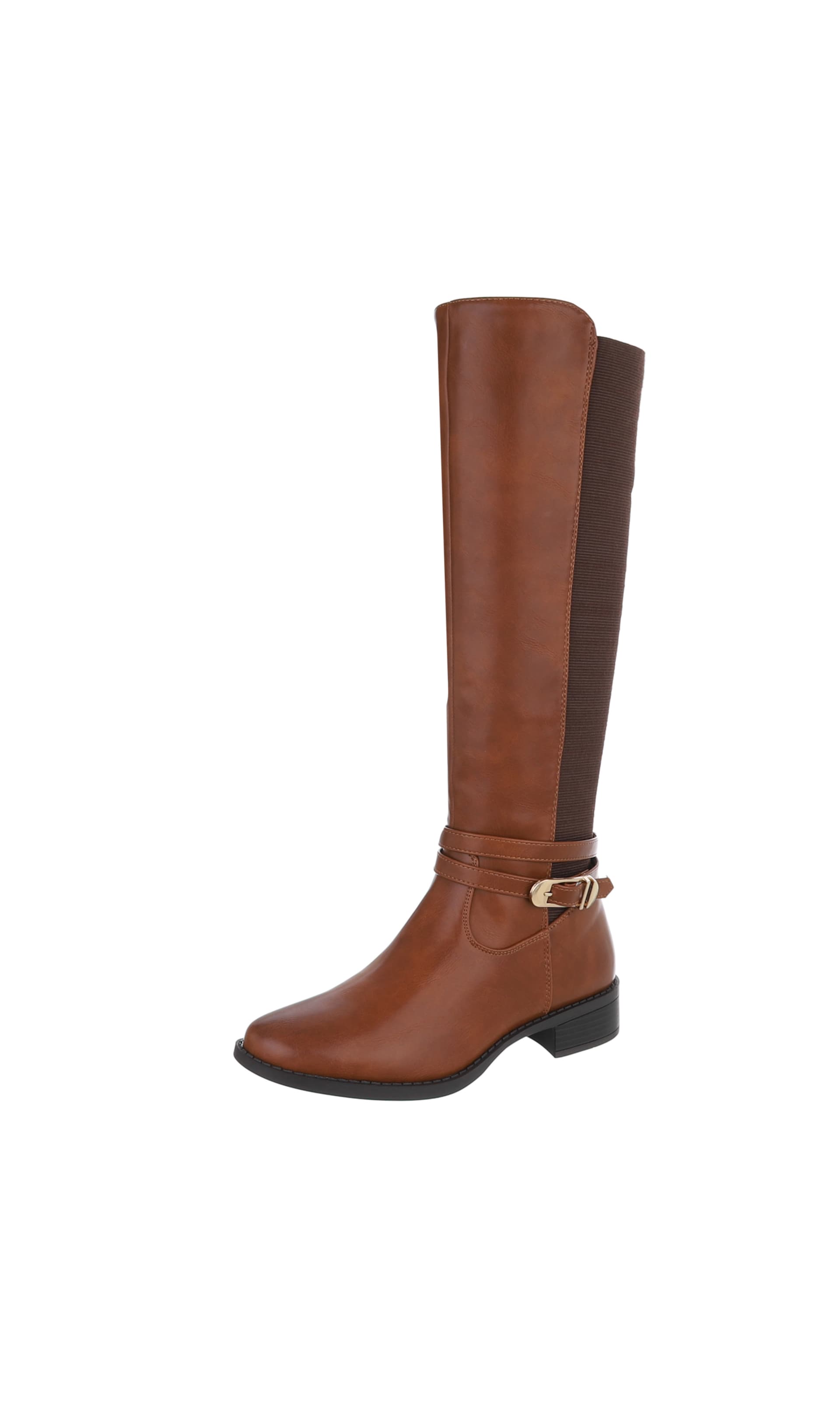 Ital-Design Boots in Beige: front