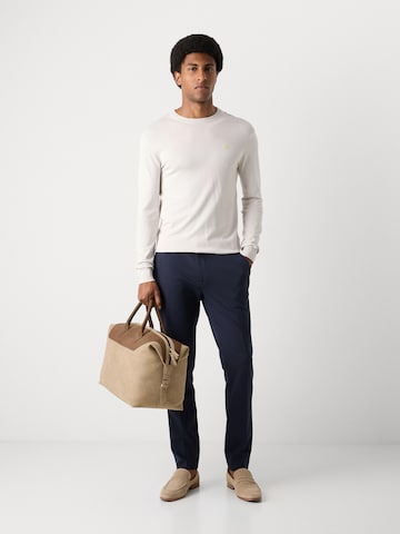 SCOTCH & SODA Normální Kalhoty s puky 'Mott' – modrá