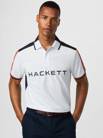 Hackett London Poloshirt in Weiß
