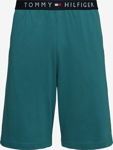 Regular Pantalon de pyjama TOMMY HILFIGER en vert : devant