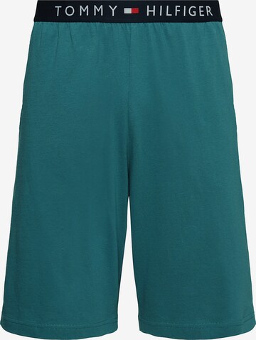 Pantalon de pyjama TOMMY HILFIGER en vert : devant
