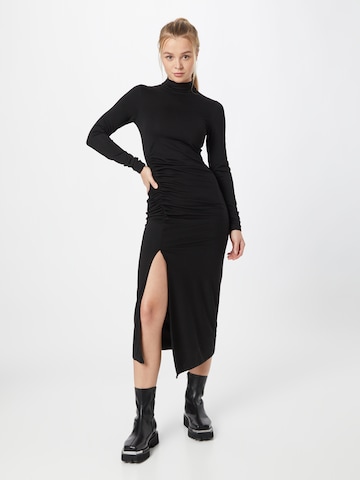 Rochie 'Rox' de la NORR pe negru: față