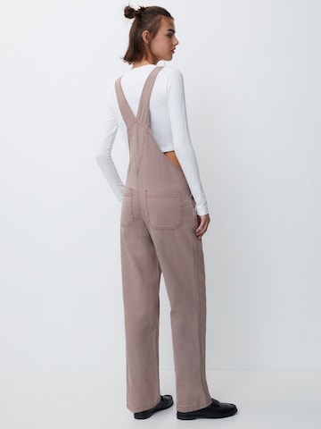 Regular Salopette Pull&Bear en rose