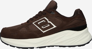 BLACKSTONE Sneakers 'Flint Moss DG531' in Brown: front