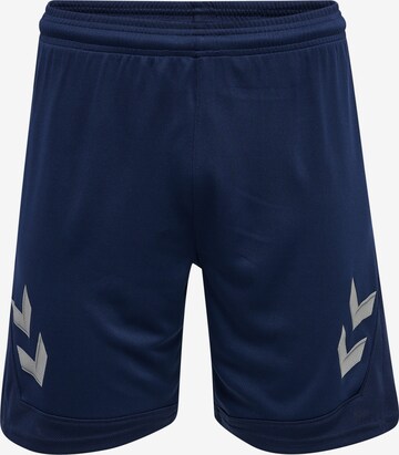 Hummel Sportshorts in Blau: predná strana