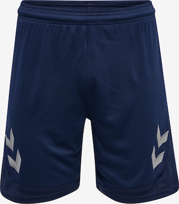 Hummel - Calças de desporto em azul: frente