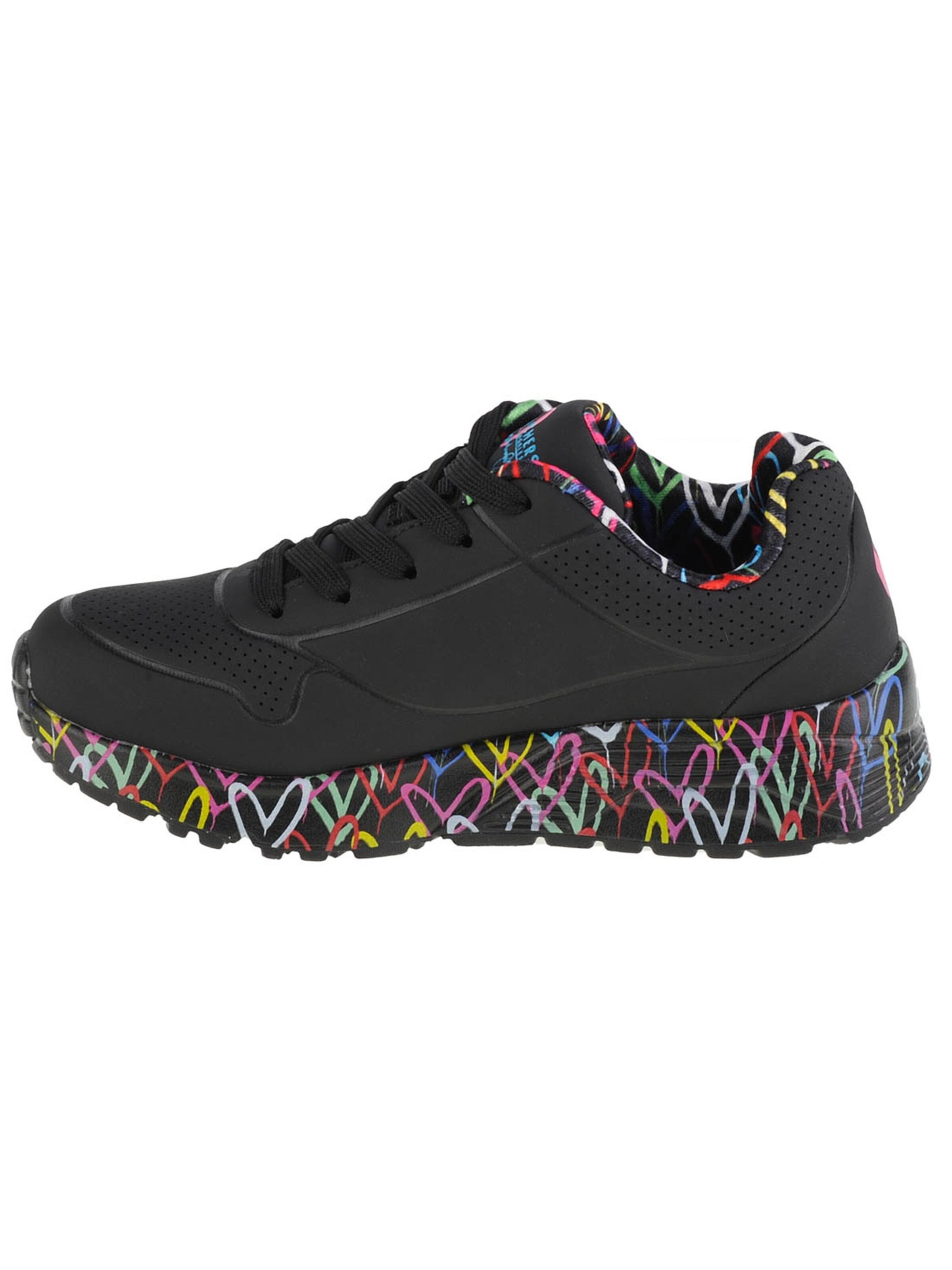 SKECHERS Sneakers 'Uno Lite' in Black: front