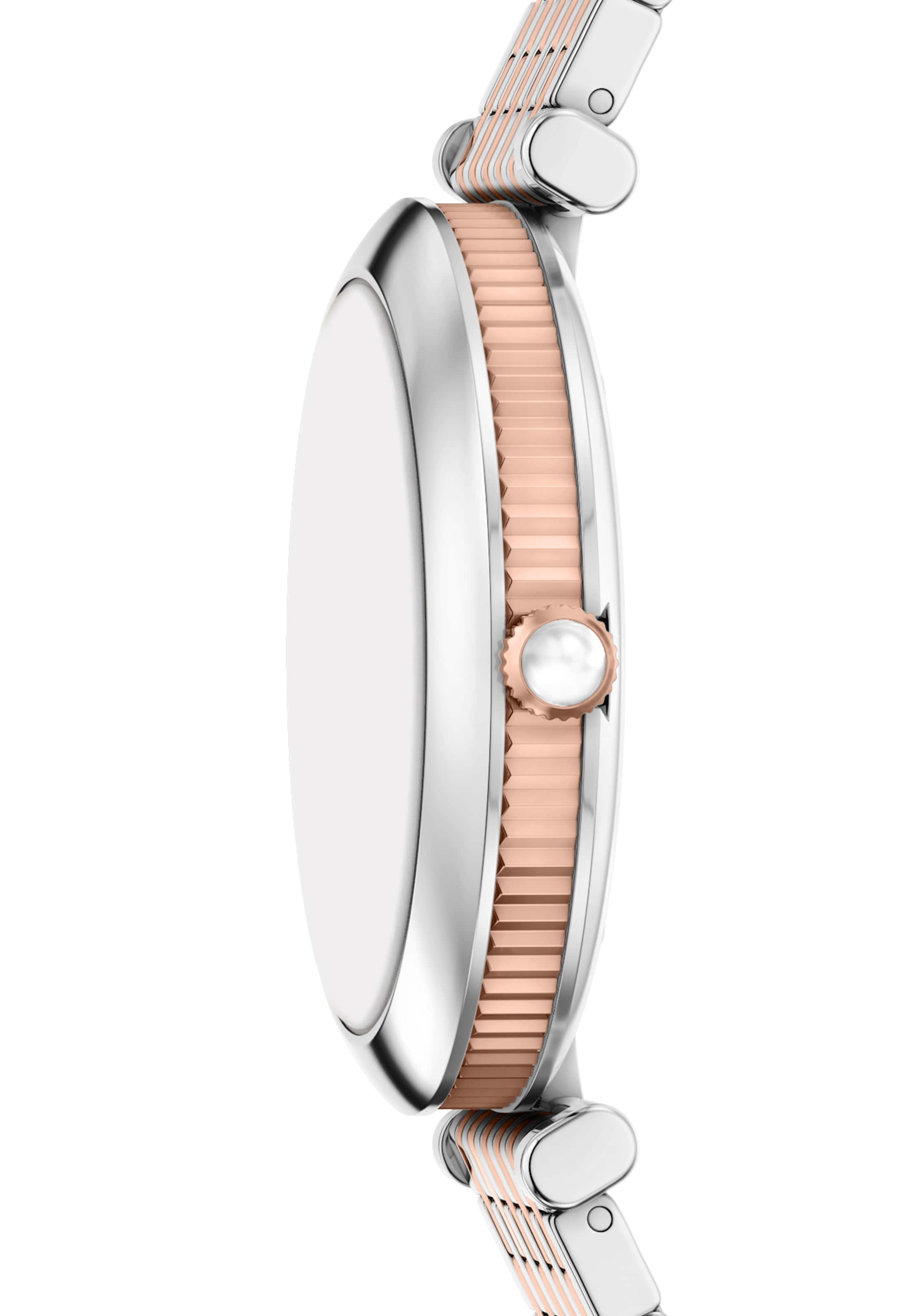 Emporio Armani Analoog horloge 'ARCHELIA' in Zilver
