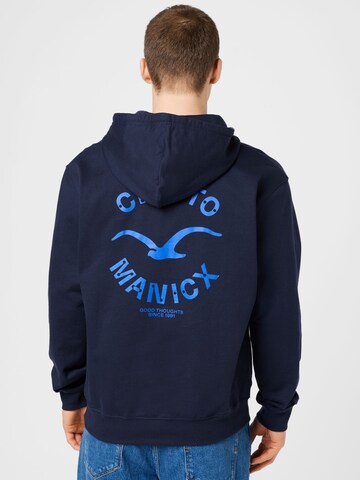 Cleptomanicx Sweatshirt 'Source' in Blau