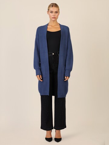 APART Knit Cardigan in Blue