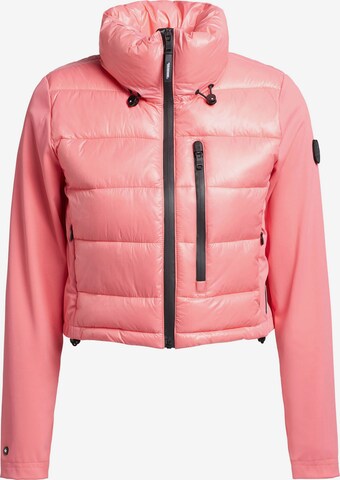 khujo Between-Season Jacket 'Avila' in Pink: front