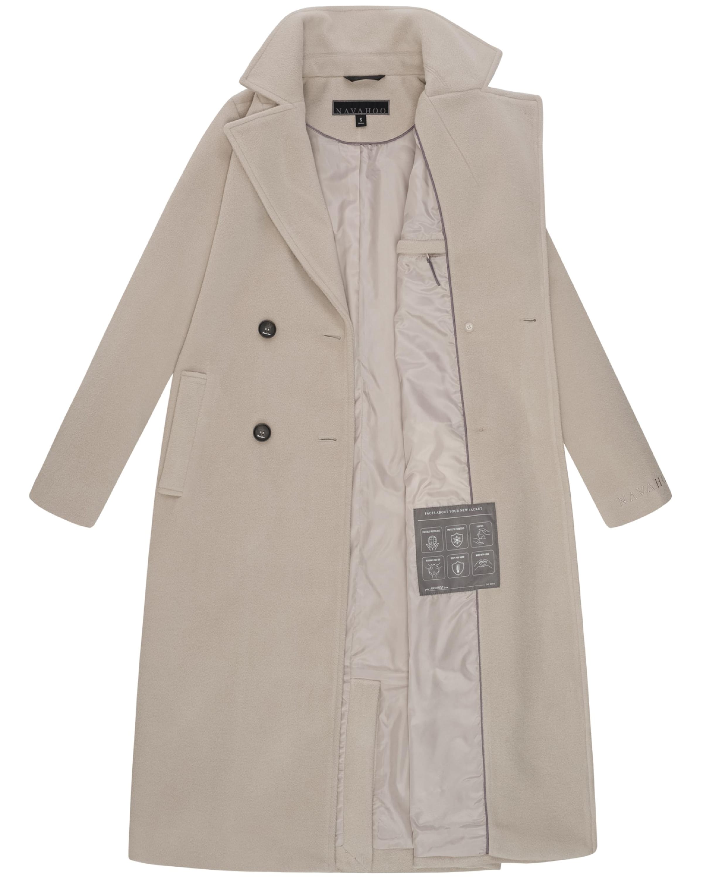 Cappotto di mezza stagione 'Sternlein 14' di NAVAHOO in grigio