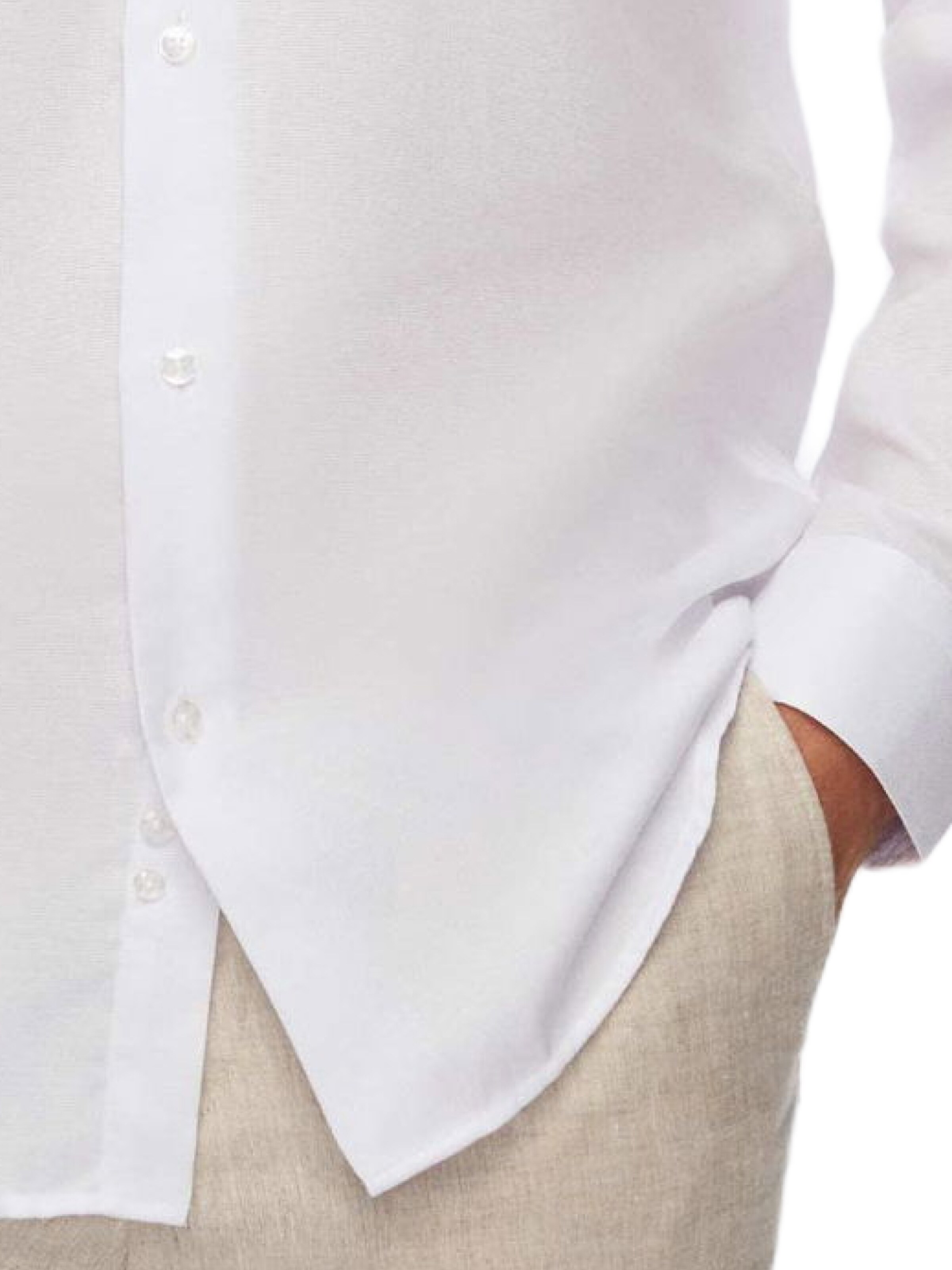 D’S Damat Regular fit Overhemd in Wit