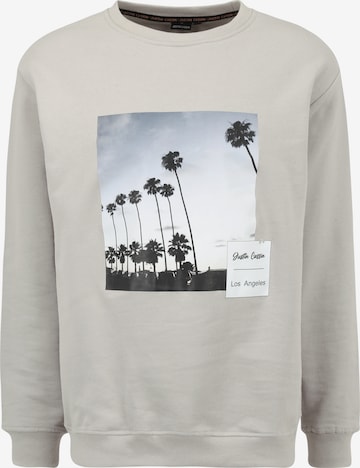 Justin Cassin Sweatshirt 'Cruz Jumper' in Grey: front