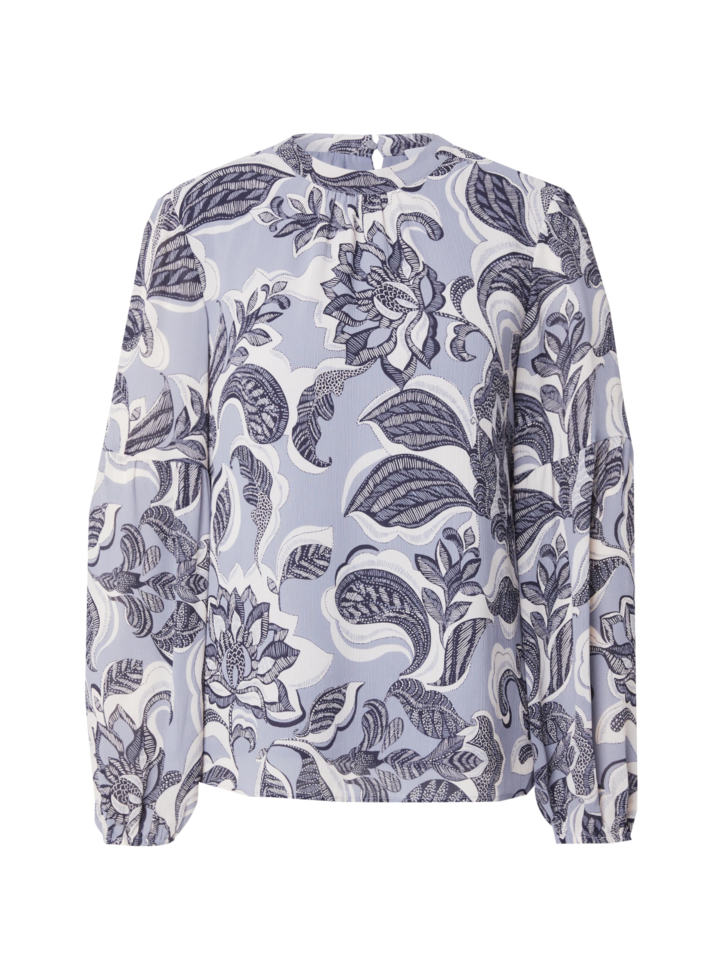 COMMA Blouse in Blue: front