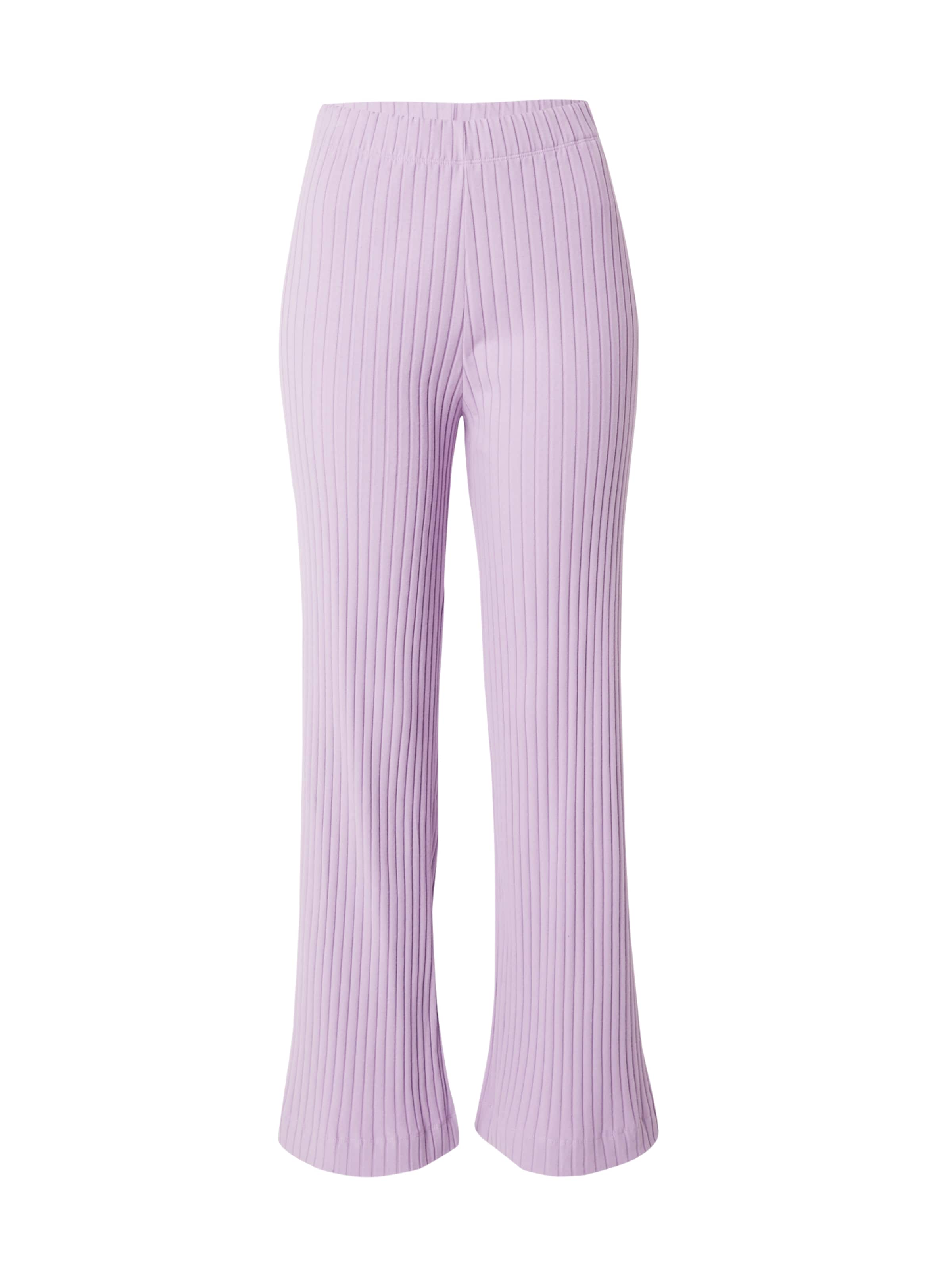 Rotholz Обычный Штаны в Лиловый: спереди