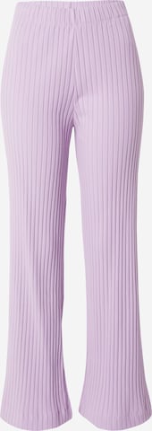 regular Pantaloni di Rotholz in lilla: frontale