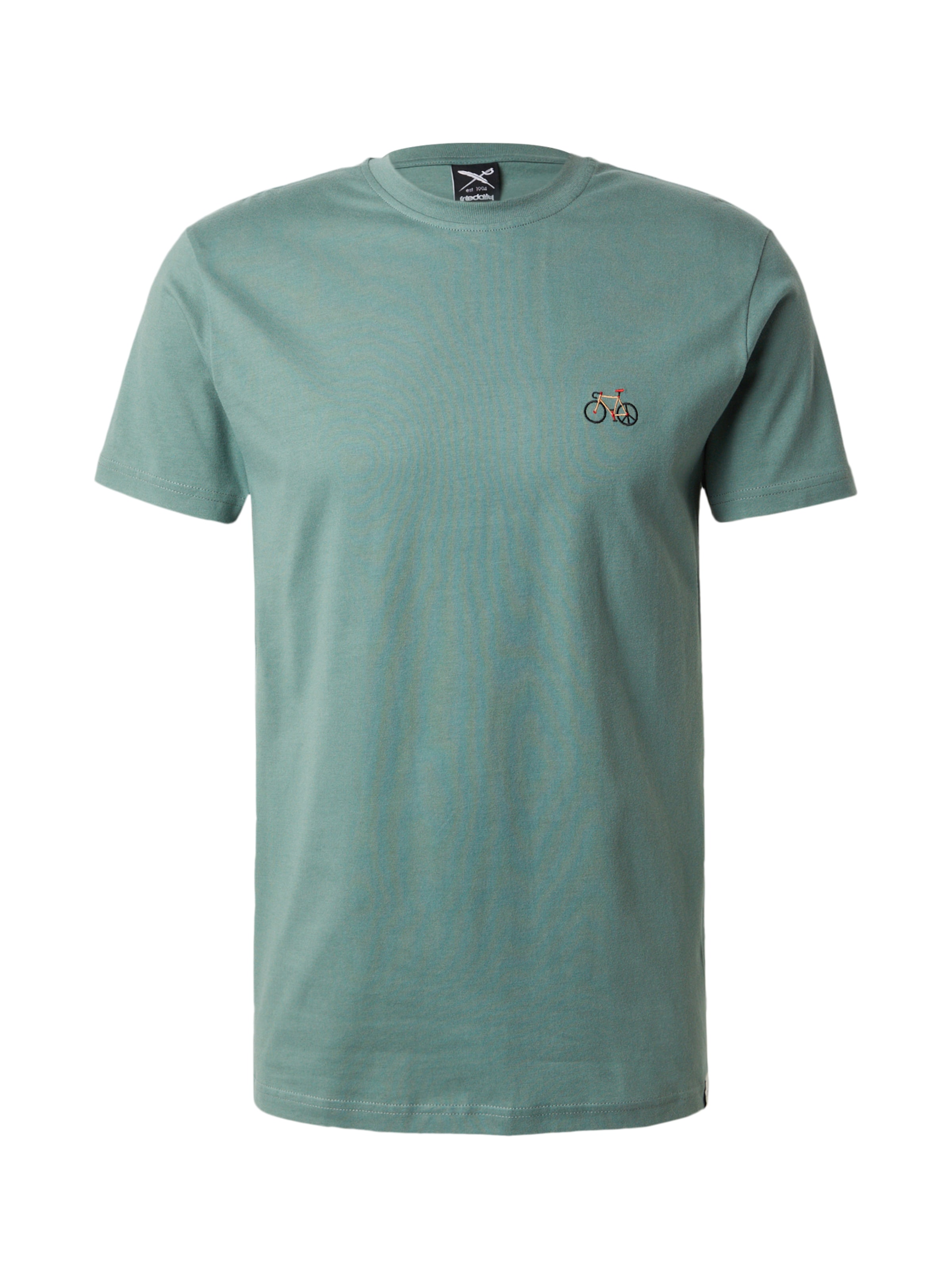 Iriedaily Shirt 'Peaceride' in Green: front