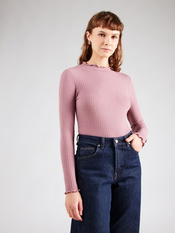 JDY Shirt 'JDYFRANSISKA' in Purple: front