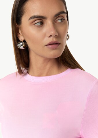 comma casual identity T-Shirt in Pink